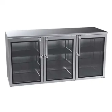 Krowne Metal BR72 Back Bar Cabinet, Refrigerated