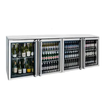 Krowne Metal BR96 Back Bar Cabinet, Refrigerated