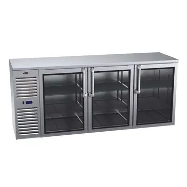 Krowne Metal BS84 Back Bar Cabinet, Refrigerated