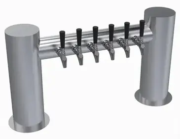 Krowne Metal KMH-6S Draft Beer Dispensing Tower