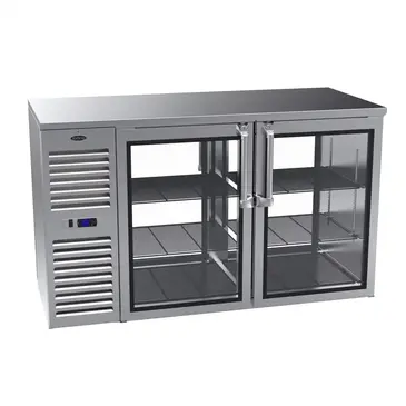 Krowne Metal KPT60L Back Bar Cabinet, Refrigerated, Pass-Thru