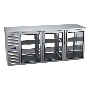 Krowne Metal KPT84L Back Bar Cabinet, Refrigerated, Pass-Thru
