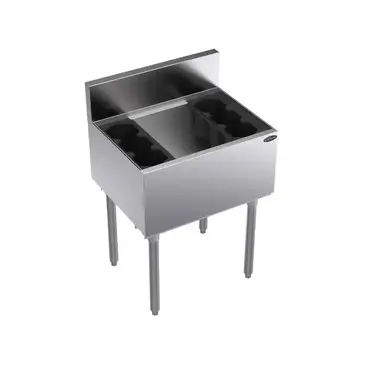 Krowne Metal KR19-24-10 Underbar Ice Bin/Cocktail Unit