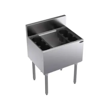 Krowne Metal KR19-24DP Underbar Ice Bin/Cocktail Unit