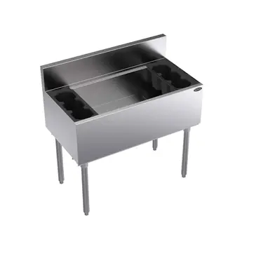 Krowne Metal KR19-36-10 Underbar Ice Bin/Cocktail Unit