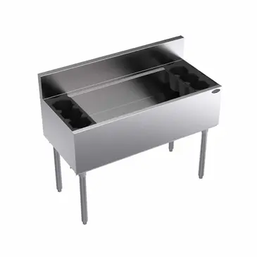 Krowne Metal KR19-42-10 Underbar Ice Bin/Cocktail Unit