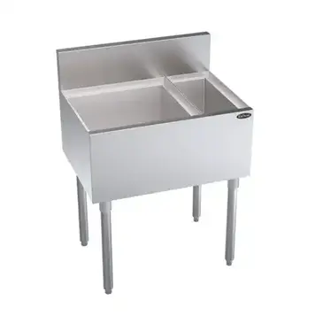 Krowne Metal KR19-MS26L Underbar Ice Bin/Cocktail Station, Bottle Well Bin