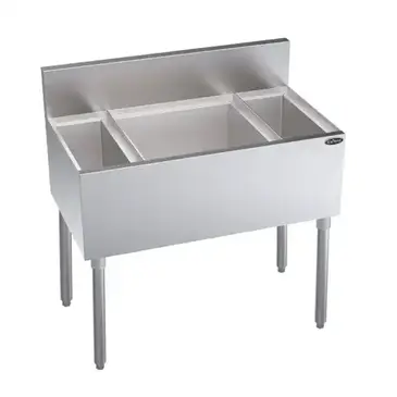 Krowne Metal KR19-MS34C Underbar Ice Bin/Cocktail Station, Bottle Well Bin