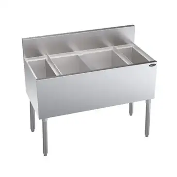 Krowne Metal KR19-MS40C Underbar Ice Bin/Cocktail Station, Bottle Well Bin