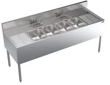 Krowne Metal KR24-64C Underbar Sink Units