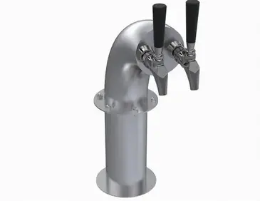 Krowne Metal KSH-2S Draft Beer Dispensing Tower