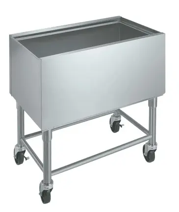 Krowne Metal MB-1824 Ice Bin / Ice Caddy , Mobile