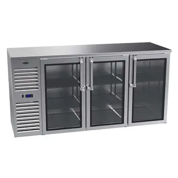 Krowne Metal NS72 Back Bar Cabinet, Refrigerated