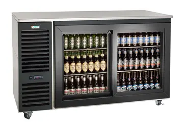 Krowne Metal SD60 Back Bar Cabinet, Refrigerated