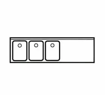 LaCrosse Cooler SD63L Underbar Sink Units