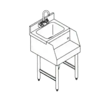 LaCrosse Cooler SK18RSCH Underbar Blender Station