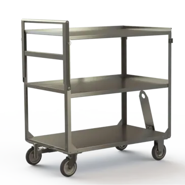 Lakeside Manufacturing 158859 Cart, Bussing Utility Transport, Metal