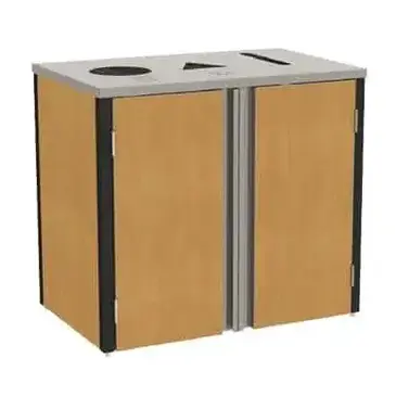 Lakeside Manufacturing 3415 Recycling Receptacle / Container, Metal