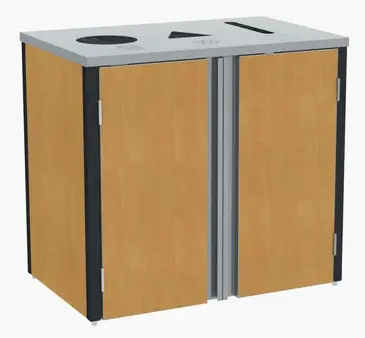 Lakeside Manufacturing 3415 Recycling Receptacle / Container, Metal