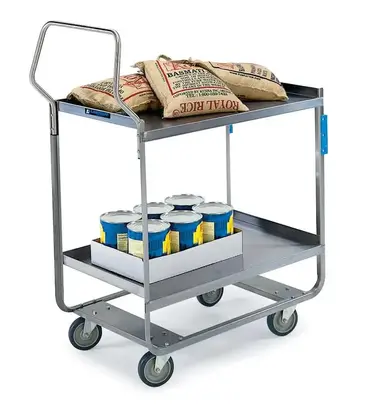 Lakeside Manufacturing 4743 Cart, Bussing Utility Transport, Metal