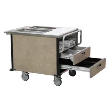 Lakeside Manufacturing 6755 Serving Counter, Hot Food, Electric