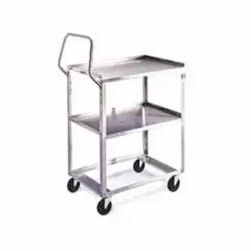 Lakeside Manufacturing 6810 Cart, Bussing Utility Transport, Metal