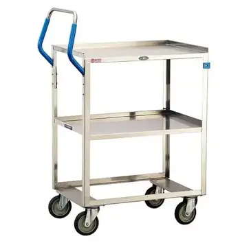 Lakeside Manufacturing 6810 Cart, Bussing Utility Transport, Metal