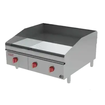 Lang Manufacturing 224ZSDC Griddle, Gas, Countertop