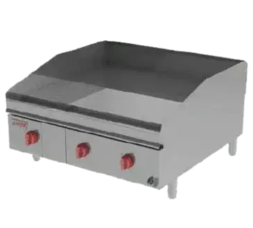 Lang Manufacturing 236ZTDC Griddle, Gas, Countertop