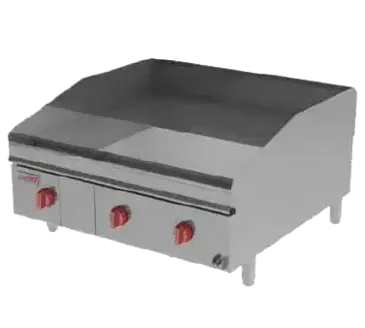 Lang Manufacturing 236ZTDC Griddle, Gas, Countertop