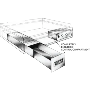 Lang Manufacturing CLG36 Griddle, Electric, Countertop