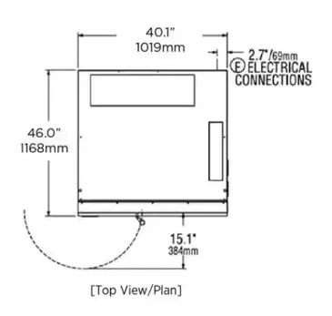 Lang Manufacturing ECOD-AP1 Convection Oven, Electric