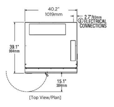 Lang Manufacturing ECOF-AP1 Convection Oven, Electric