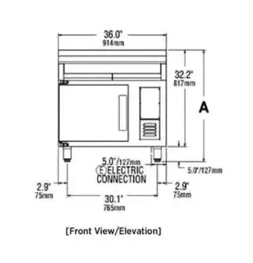 Lang Manufacturing R36C-ATA Range, 36" Heavy Duty, Electric