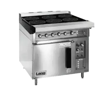 Lang Manufacturing RI36C-ATE Induction Range, Floor Model