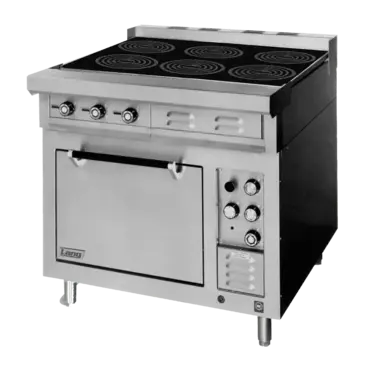 Lang Manufacturing RI36S-ATE Induction Range, Floor Model