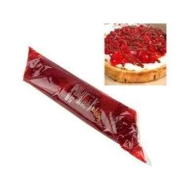 LAWRENCE FOODS Cake Filling, 2 Lb, Strawberry, EZ-Squeeze, Lawrence Foods 129808