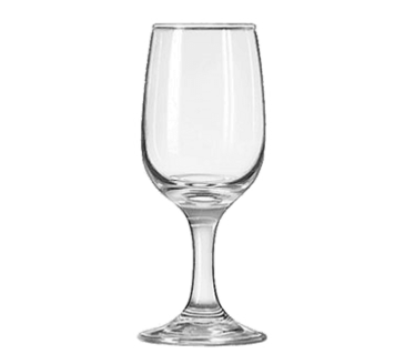 LIBBEY GLASS Wine Glass, 6-1/2 oz., Safedge Rim and Foot Guarantee, Embassy, (36/Case) Libbey 3766