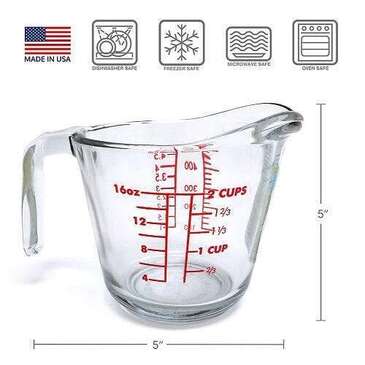 LIBRA WHOLESALE INC. Measuring Cup, Glass, Libra Wholesale 195-91660LIB