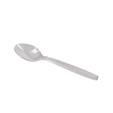 Spoons Clear Plastic (Sold Per 100 Pack)  U2023C