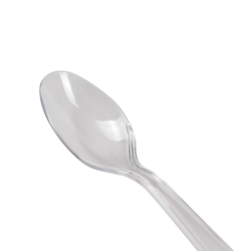 Spoons Clear Plastic (Sold Per 100 Pack)  U2023C