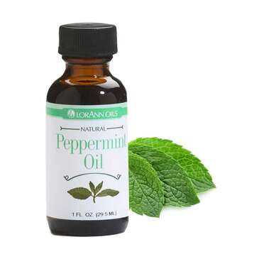 LORANN OILS Oil Flavor, 1 Oz., Peppermint, Lorann 0070