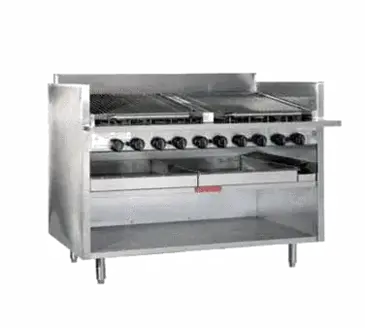 Magikitch'n FM-RMB-672 Charbroiler, Gas, Floor Model