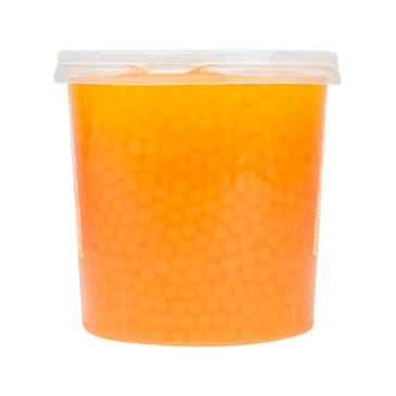 Mango Popping Pearls, 7lbs, Orange, Tea Zone B2051