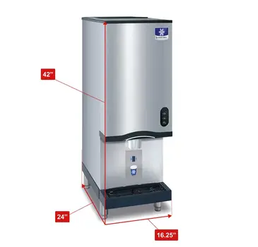 Manitowoc CNF0202A Ice Maker Dispenser, Nugget-Style
