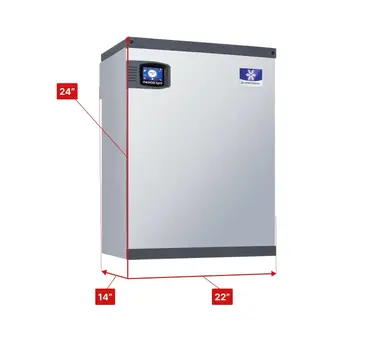 Manitowoc IBF0620C Ice Maker, Cube-Style