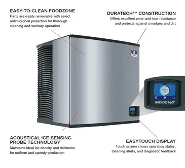 Manitowoc IDT1200W Ice Maker, Cube-Style