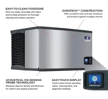 Manitowoc IDT1500A Ice Maker, Cube-Style