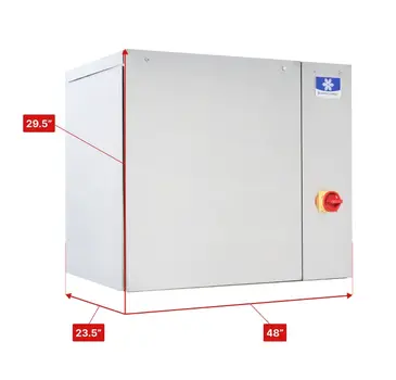 Manitowoc IDT1900W-SPACE MAKER Ice Maker, Cube-Style