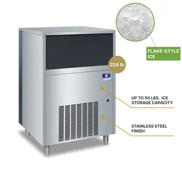 Manitowoc UFK0350AZ Ice Maker With Bin, Flake-Style